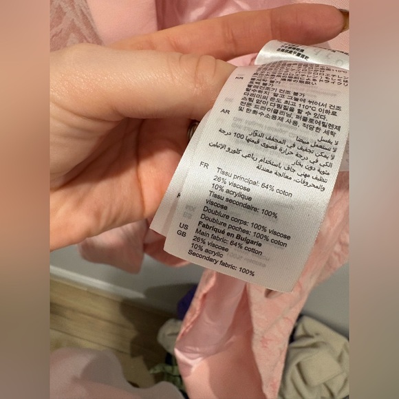 Sandro PARIS Pink jacquard blazer - Picture 9 of 13